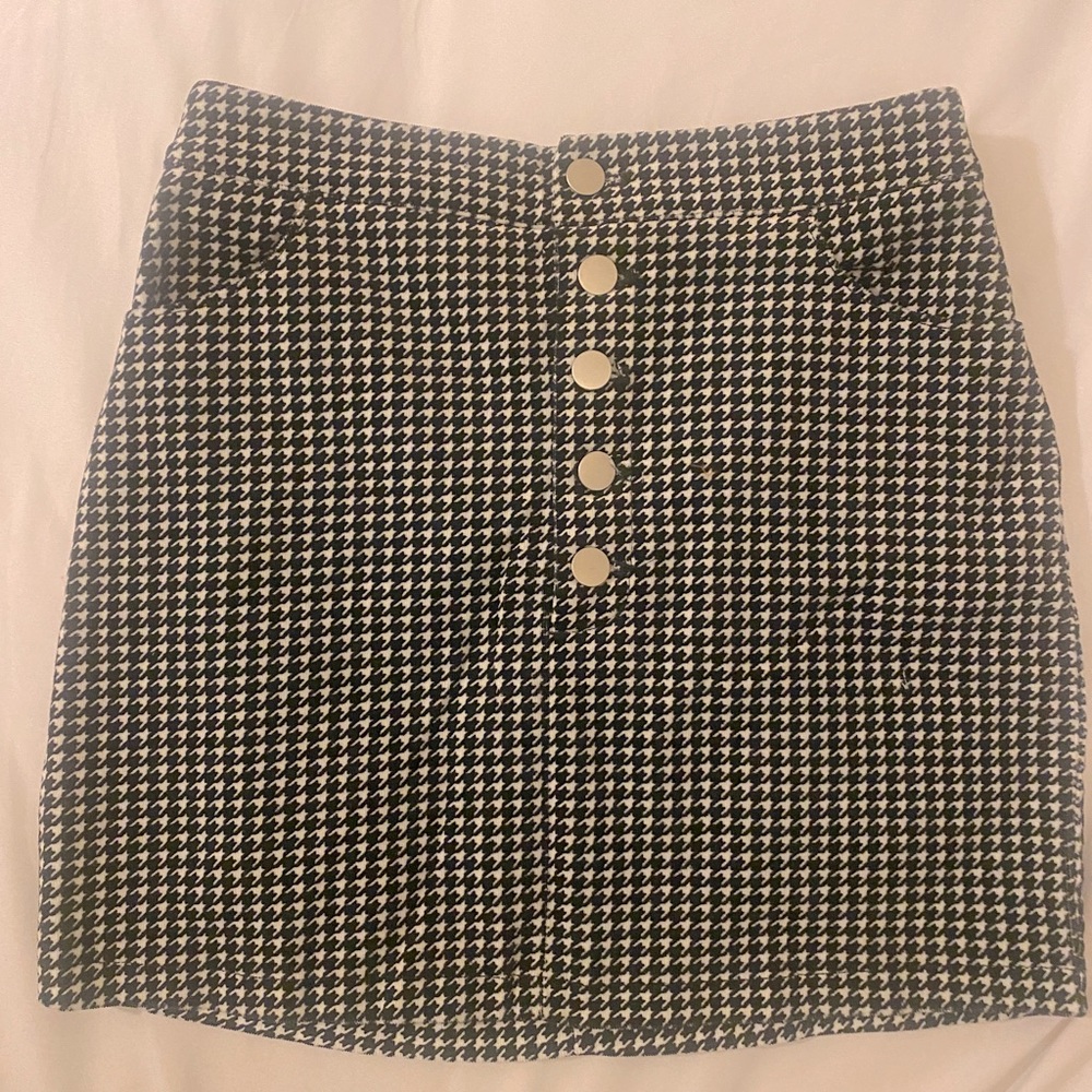 Cute black vintage Brigitte Bardot skater style skirt